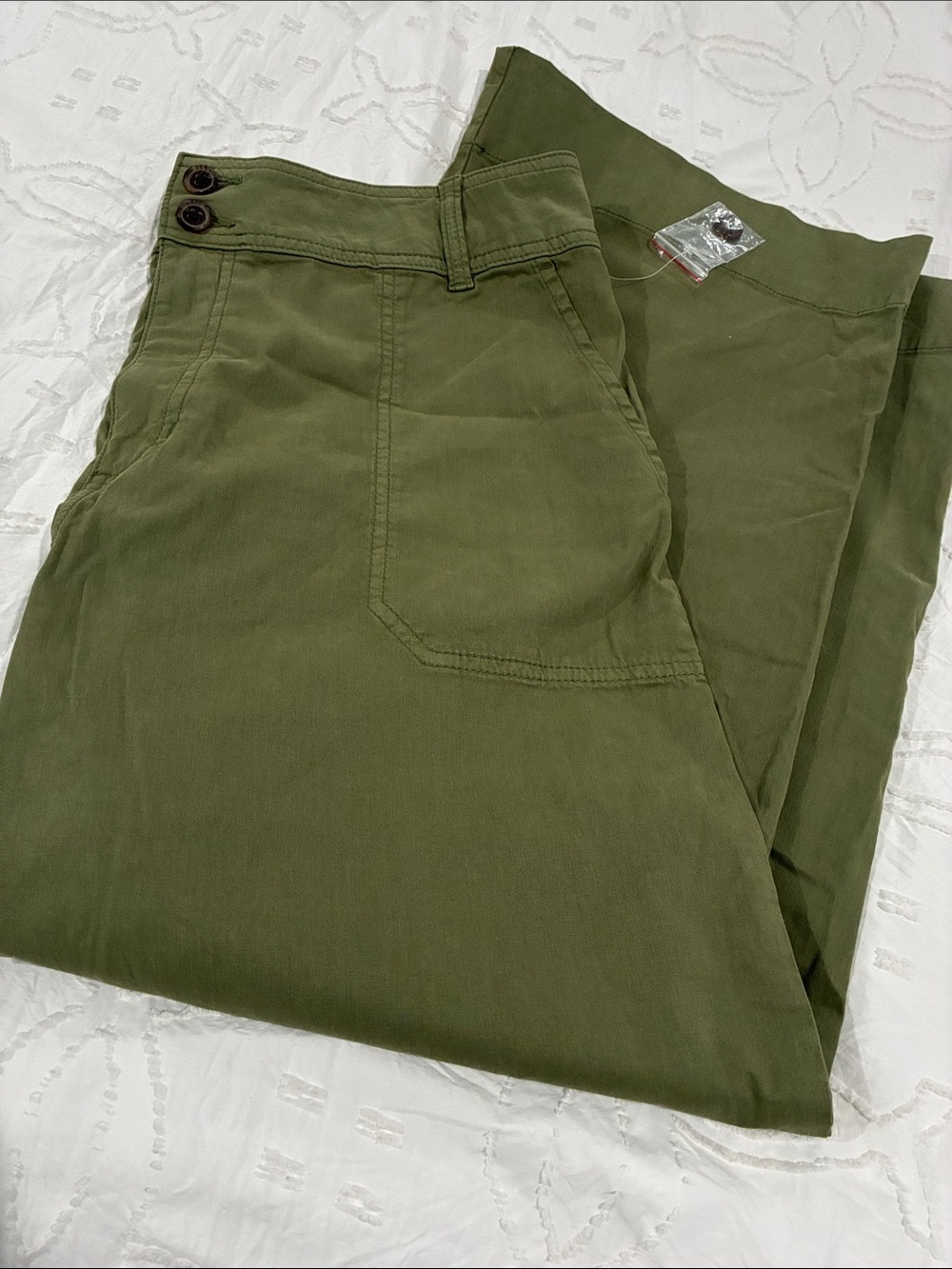 LC Lauren Conrad Olive Green Chinos